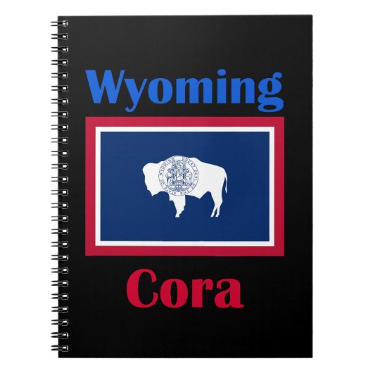 Cora Wyoming Notizblock (Vorderseite)