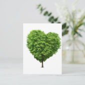 Coração ecologico postkarte (Stehend Vorderseite)