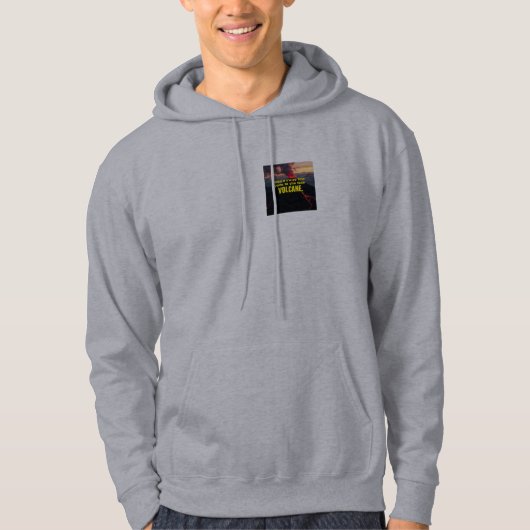 “Coração em Chamas” Hoodie (Vorderseite)