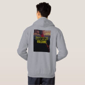 “Coração em Chamas” Hoodie (Schwarz voll)