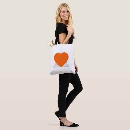 coração laranja tasche (Am Model)