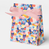 Corações Coloridos Geschenkschachtel (Vorderseite)