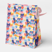 Corações Coloridos Geschenkschachtel (Rückseite)