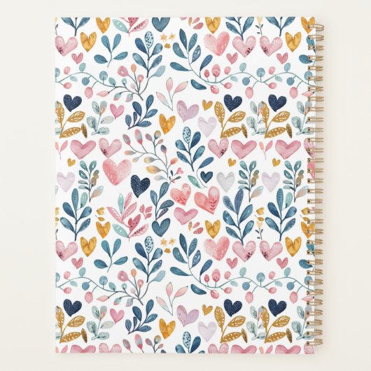 Corações em aquarela planer (Rückseite)