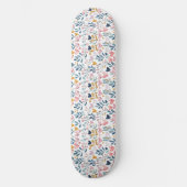 Corações em aquarela skateboard (Vorderseite)