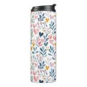 Corações em aquarela thermosbecher (Nach links gedreht)