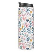 Corações em aquarela thermosbecher (Nach rechts gedreht)