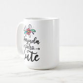Corajuda Pero Niedlich, handschriftlich Kaffeetasse (Vorderseite Links)