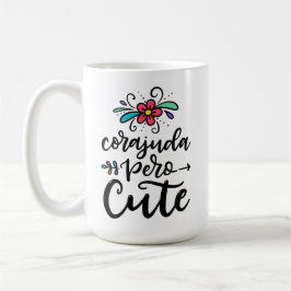 Corajuda Pero Niedlich, handschriftlich Kaffeetasse
