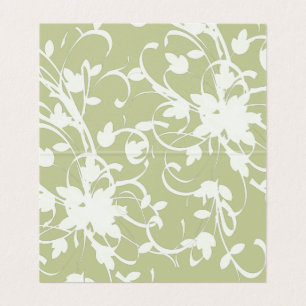Coral and Cream Filigree Elegante Platzkarte