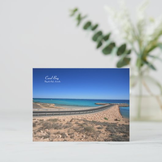 Coral Bay, Ningaloo Reef - Postcard Postkarte (Stehend Vorderseite)