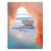 Coral Beach View Notebook Notizblock (Vorderseite)
