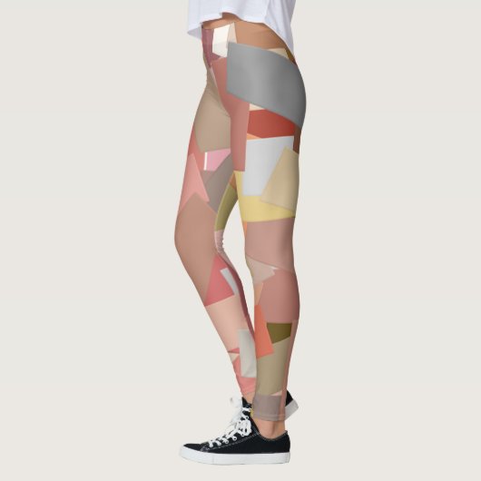 Coral Blocks Leggings (Links)