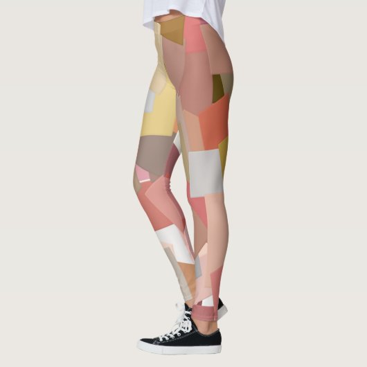 Coral Blocks Leggings (Links)