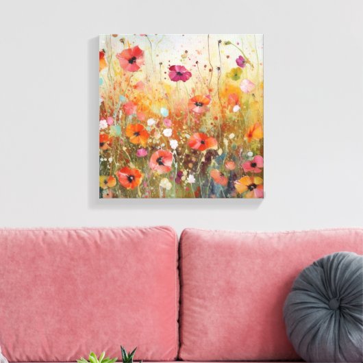 Coral Blume Art Landscape Design Leinwanddruck (Insitu (Wohnzimmer))