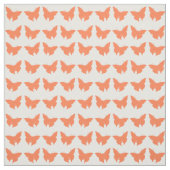 Coral Bold Mod Butterflies Stoff (Muster)