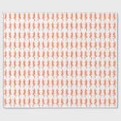 Coral Bold Mod GoGoGirls Geschenkpapier (Flach)