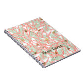 Coral Branches mit Seashells Writing Journal Notizblock (Rechte Seite)
