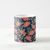Coral Breeze Floral Kaffeetasse (Mittel)