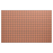 Coral Brown Checker Argyle Pattern Stoff (Fat Quarter (45,7 x 55,9 cm))