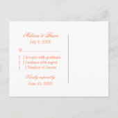 Coral Butterfly Wirbel UAWG Postkarte (Rückseite)