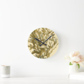 Coral by the Sea Runde Wanduhr (Zuhause)