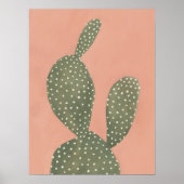 Coral Cacti Poster (Vorne)