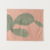 Coral Cacti Wandteppich (Vorderseite (Horizontal))