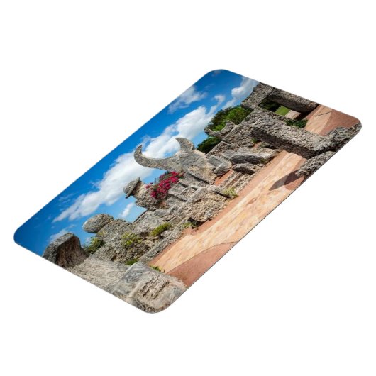 Coral Castle Flexible Magnet (Linke Seite)