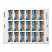 Coral Castle Flexible Magnet Adressaufkleber (Vorne)