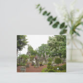 Coral Castle Postkarte (Stehend Vorderseite)