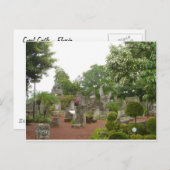 Coral Castle Postkarte (Vorne/Hinten)