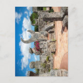 Coral Castle Postkarte (Vorderseite)