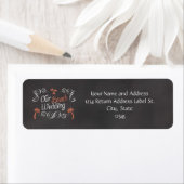 Coral Chalkboard Script Beach Wedding (Insitu)