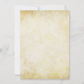 Coral Cherry Blossom Lattice Birdcage Wedding Einladung (Rückseite)