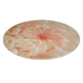 Coral Chrysanthemum Schneidebrett (Ecke)