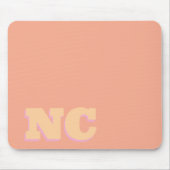 Coral Computer Mouse Mousepad (Vorne)