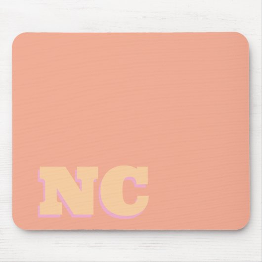 Coral Computer Mouse Mousepad (Vorne)