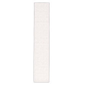 Coral Confetti Wasserfarben Punkte Tischläufer (Vorderseite)