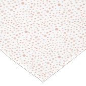 Coral Confetti Wasserfarben Punkte Tischläufer (Ecke)