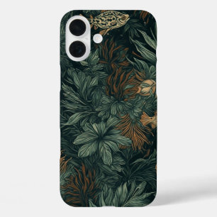 Coral Cosmos Drift - IPhone 16 Case