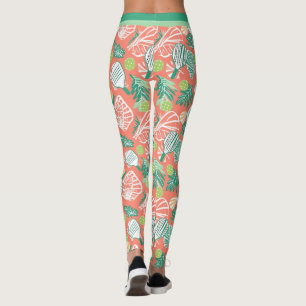 Coral Court Rally Leggings