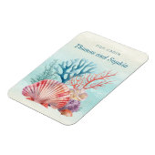 Coral Cruise Ship Stateroom Magnet (Linke Seite)