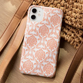 Coral Damask Muster Case-Mate iPhone Hülle