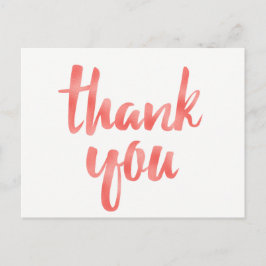 Coral danke Ihnen Postkarten