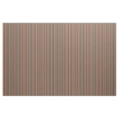 Coral & Dark Slate Gray Lines Stoff (Yard (91,4 cm))