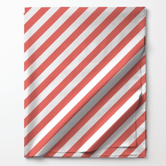Coral Diagonal Streifen Muster Stoff