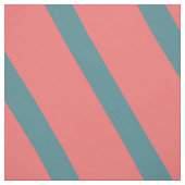 Coral Diagonal Streifen Stoff (Muster)
