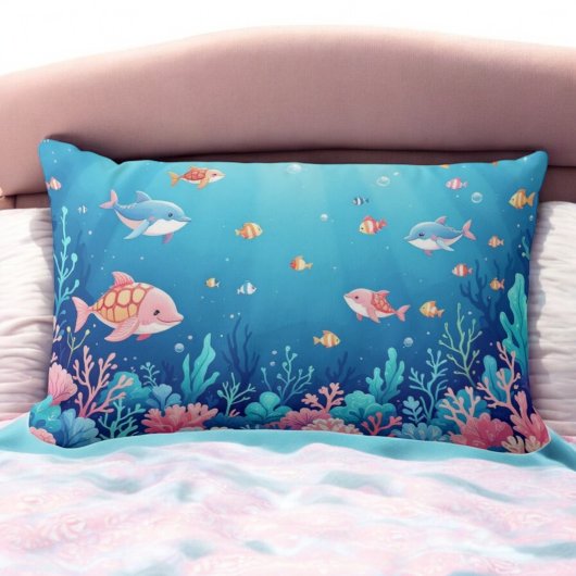 Coral Dream Cushion Lendenkissen