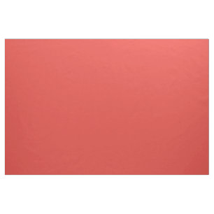 CORAL (eine solide, rötlich-rosa Farbe) ~ Stoff